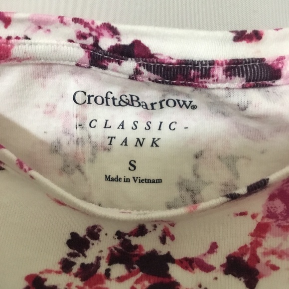 NWOT~Croft & Barrow Women's Multi-color Blouse Sleeveless~Size Small - Picture 2 of 6